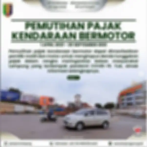 Pemutihan pajak kendaraan di Lampung.