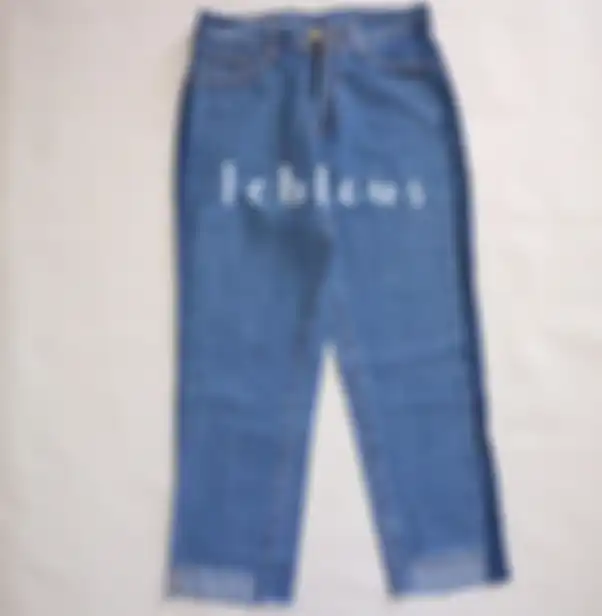 Two toned boyfriend jeans