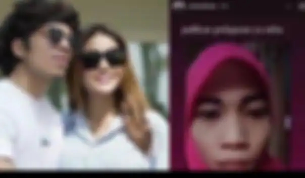 Foto pelaku penghina Aurel Hermansyah beredar (kanan), netizen malah ramai soroti bagian mata si pelaku, yang pernah ditangkap polisi sebelumnya.