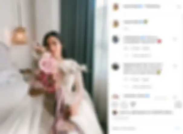 Naysilla Mirdad gunakan gaun bak pengantin