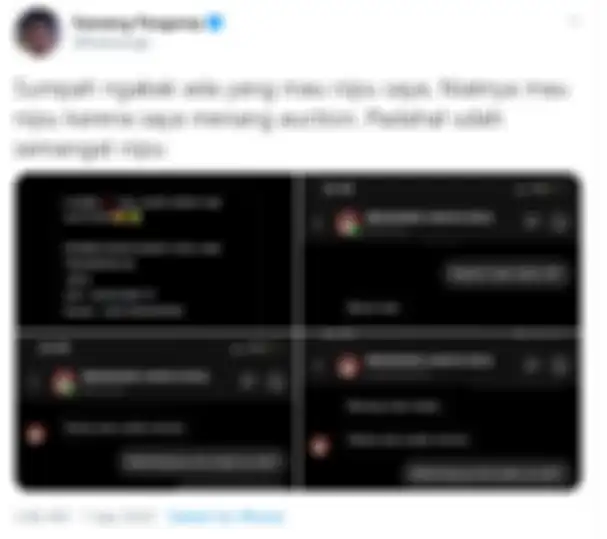Kaesang menceritakan soal pengalamannya jadi sasaran seorang penipu