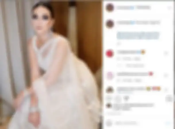 Penampilan anggun Luna Maya tuai pujian dari warganet.