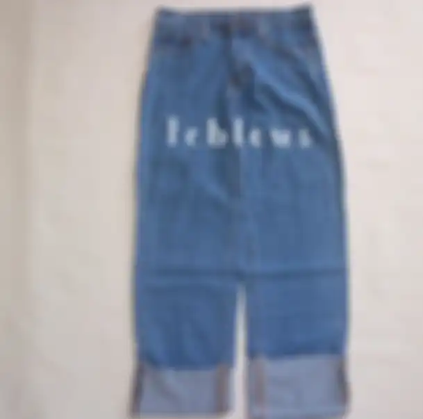 Flip up jeans