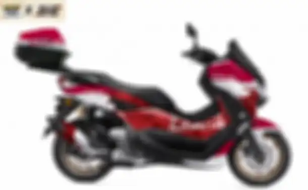 Konsep modif NMAX baru bergaya touring dengan tema Indonesia 
