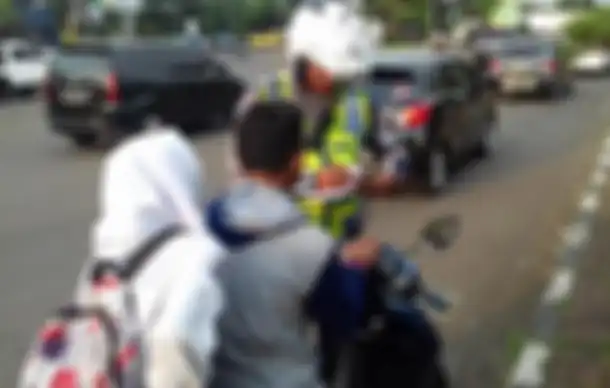 Razia Operasi Zebra salah satunya mengincar pengendara tidak pakai helm