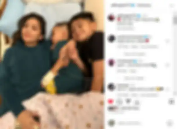 Rayyanza jatuh sakit hingga dirawat di rumah sakit