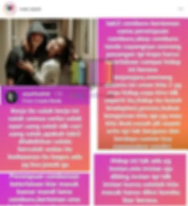 Unggahan IG Story Aryef Wahid, suami Evi Masamba