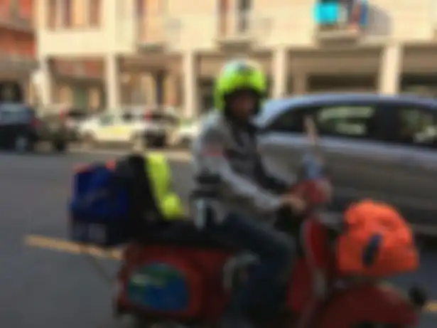 Skuteris Italia ke Jogja