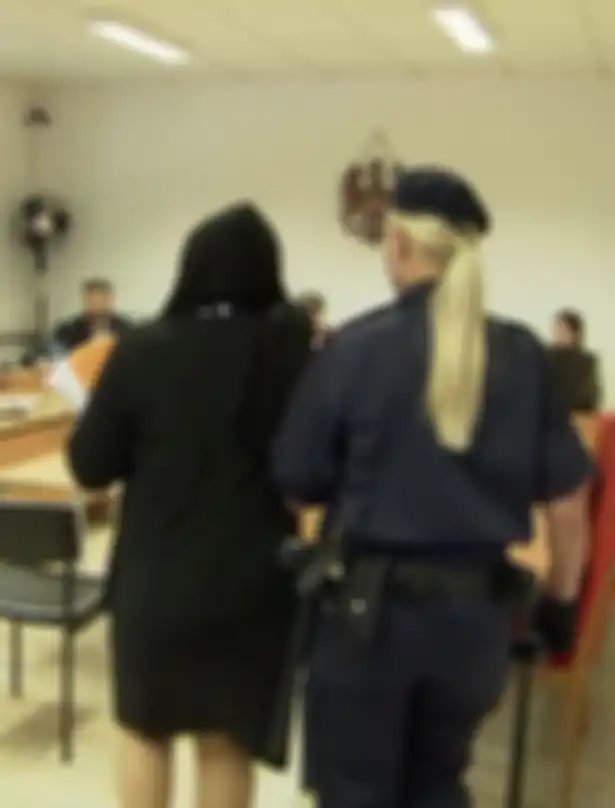 Wanita ini akhirnya ditangkap polisi