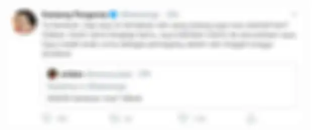 Kaesang menanggapi netizen Twitter