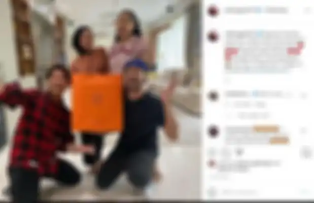 Raffi Ahmad dan Nagita Salvina dapat kado mewah dari Rizky Billar dan Lesti Kejora