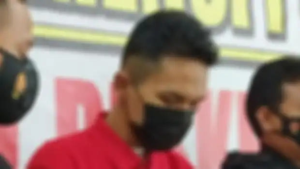 Foto tampang pembunuh wanita di hotel, Menteng, Jakpus yang bernama Aldi Arfiansyah. 