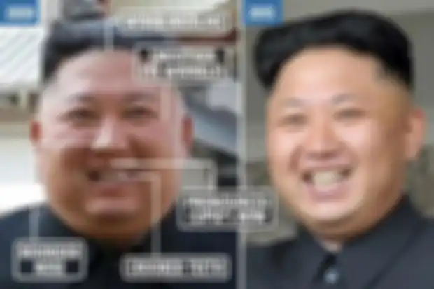 Perbandingan penampilan Kim Jong Un