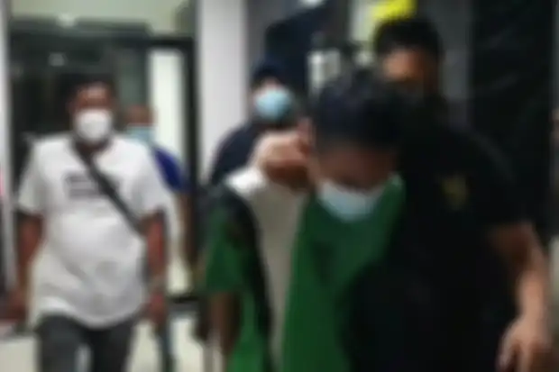 Foto tampang pembunuh wanita di kamar hotel di Menteng yang bernama Aldi Arfiansyah atau AA.