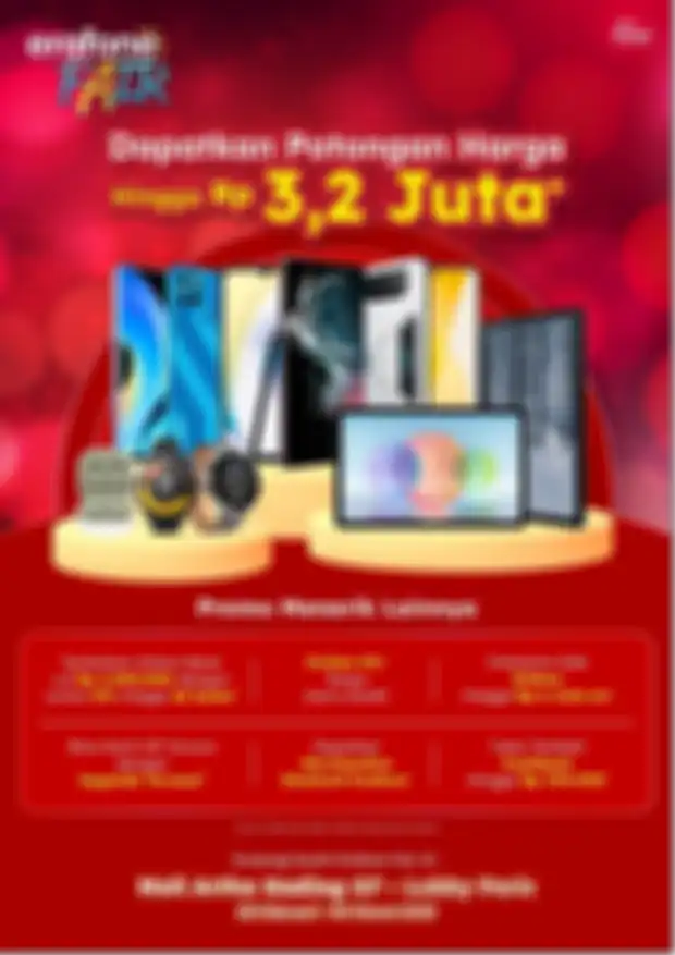 Daftar promo dan diskon gadget di Erafone Fair 2023.