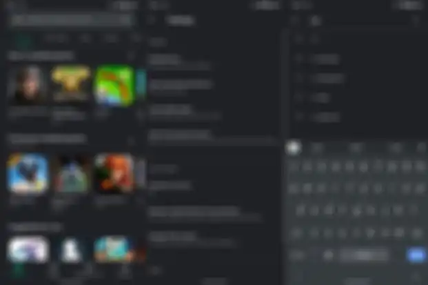 Tampilan Dark Mode pada Google Play Store