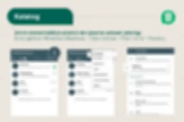 Fitur Katalog di WhatsApp Business