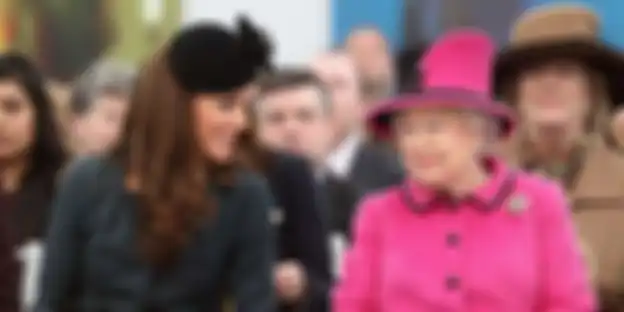 Kate Middleton dan Ratu Elizabeth 