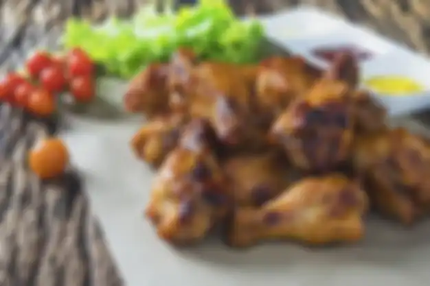 Oven roasted chicken wings