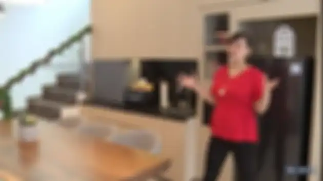 Dapur bersih rumah Yuanita Christiani