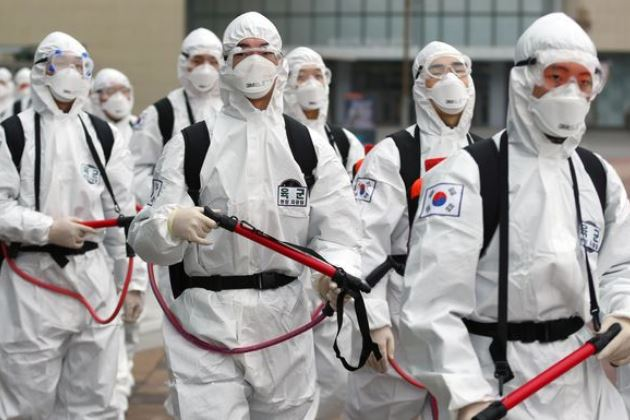 Korea menjadi negara di luar China dengan kasus virus corona tertinggi.