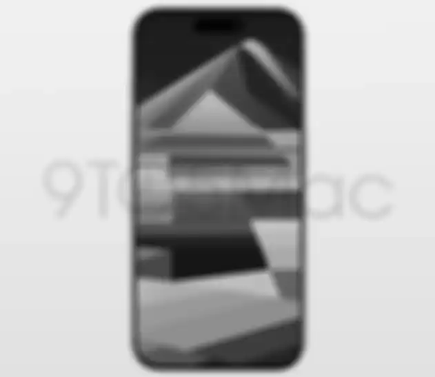 iPhone 15 Pro dengan bazel super tipis.