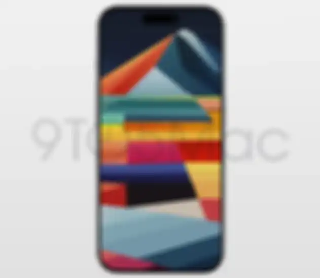 iPhone 15 Pro dengan bazel super tipis.