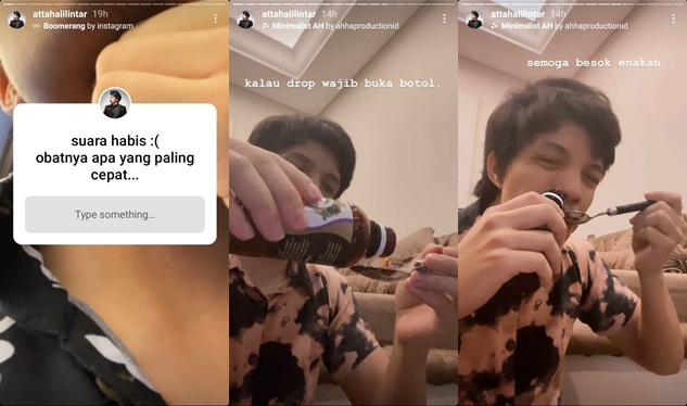 Atta Halilintar sakit