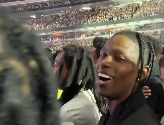 Travis Scott di konser Beyonce