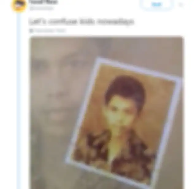 Potret lawas Maruf Amin saat masih muda.