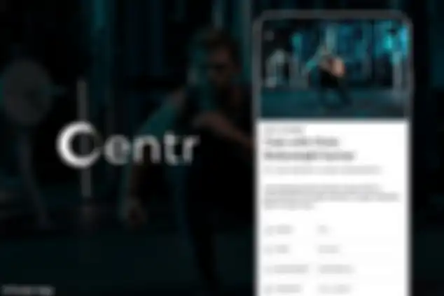 Aplikasi Centr, by Chris Hemsworth.