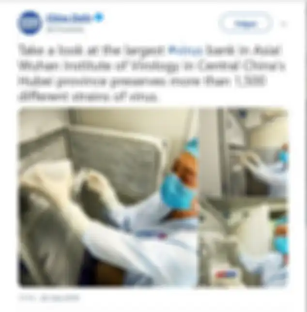 Foto-foto Mengejutkan Laboratorium di Wuhan.
