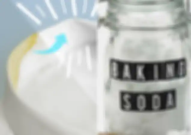 Membuat kerah baju kuning jadi tampak bersih cuma modal baking soda