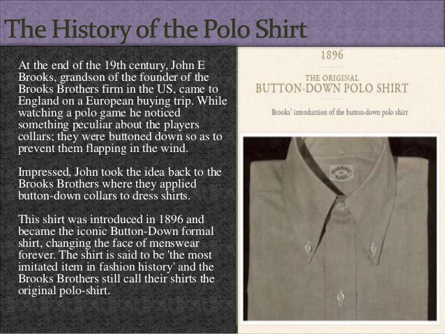 Sejarah kaos polo