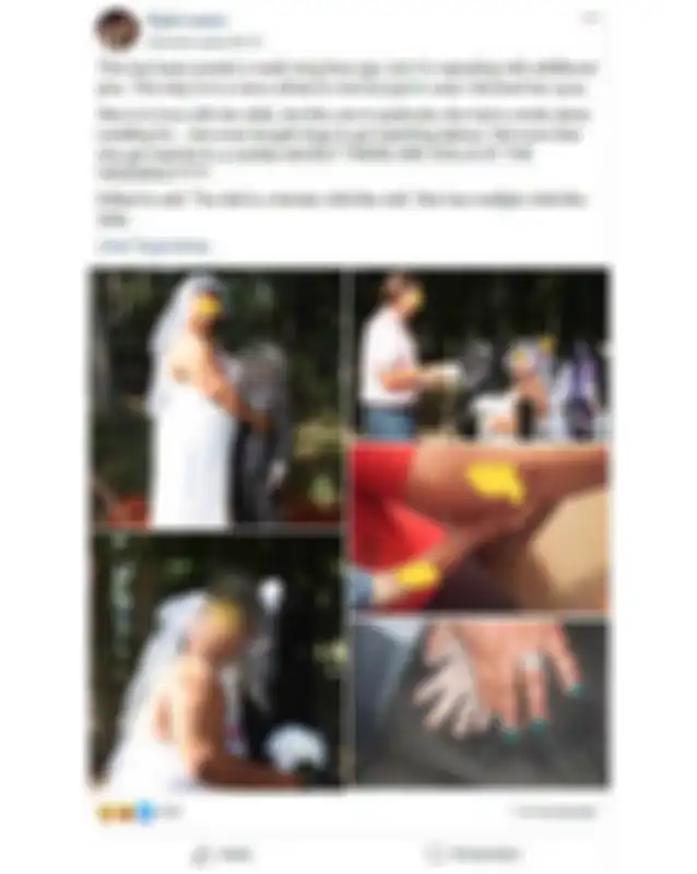 Postingan viral tentang Felicity yang menikahi boneka zombie
