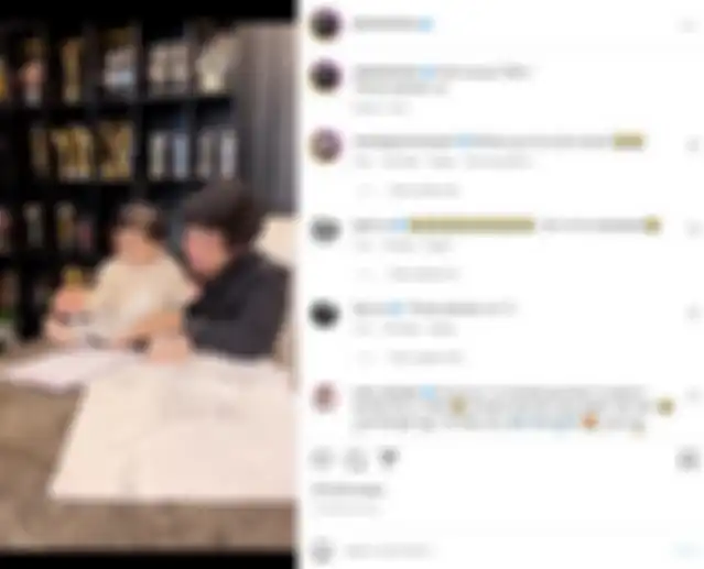 Unggahan Atta Halilintar tentang kontrak Ameena. 