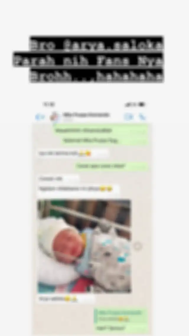 Instagram story Vega Darwanti