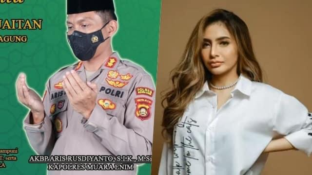 Sampai jadi rebutan 3 wanita, setampan apa AKBP Aris Rusdianto? Inilah wajah eks Kapolres Muara Enim yang ramai dibahas.