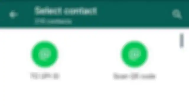 Contoh pembayaran dengan WhatsApp Pay