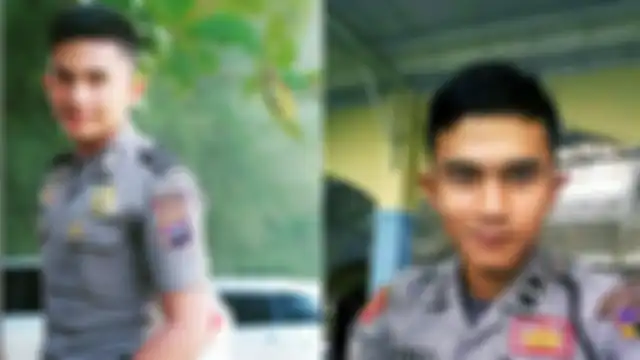 Ilustrasi polisi selfie