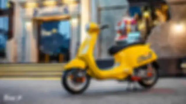 Kombinasi warna kuning beserta grafis lettering di tepong samping jadi pencuri perhatian.