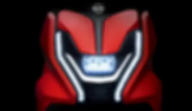 Headlap SYM FNX 125 tampil keren dan futuristik.