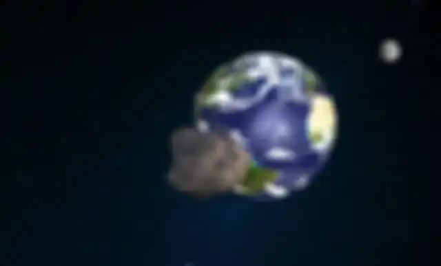 Ilustrasi asteroid