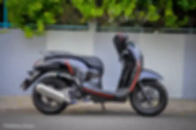 Modifikasi All New Honda Scoopy.