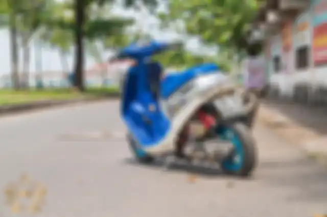 Modifikasi motor skutik 2-tak Honda Dio, kecil-kecil gahar!