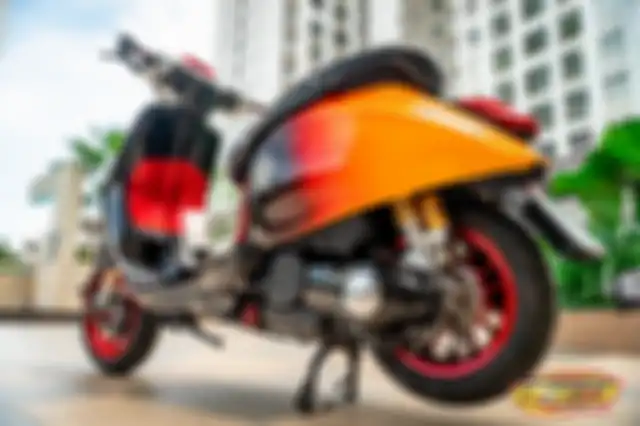 Modifikasi Vespa Sprint 150.