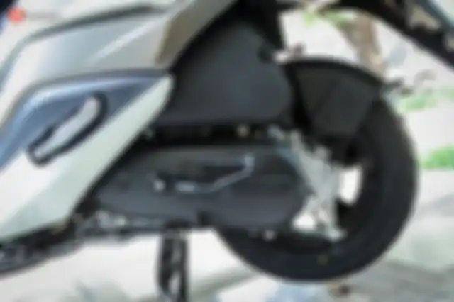Bagian belakang Suzuki Burgman Street 125.