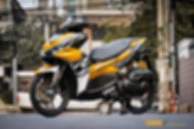 Modifikasi Yamaha All New Aerox 155, totalitas bodi penuh carbon fiber!