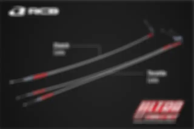 Kabel kopling dan gas khusus RCB untuk Yamaha Exciter 150, saudara Yamaha MX King di Vietnam.