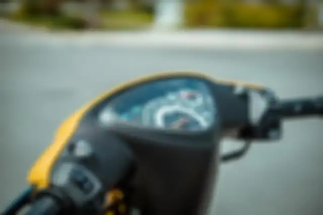 Area kokpit tampil OEM Looks, hanya panel saklar pakai punya Yamaha NVX.